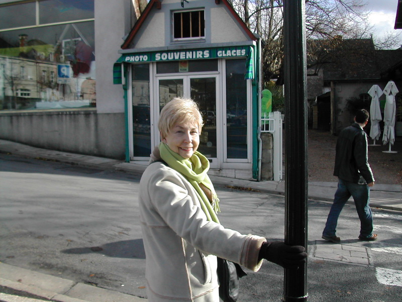 Sheila in Chinon