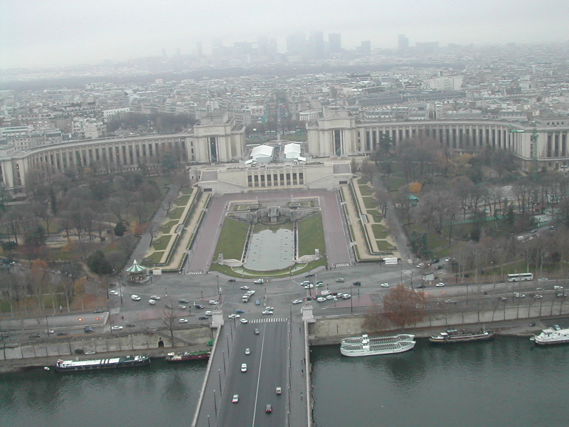 Grand Palais from Eiffel Tower