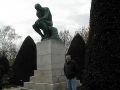Evan at Rodin museum