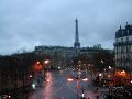 Eiffel Tower from hotel room