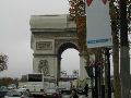 Arc de Triomphe under repair