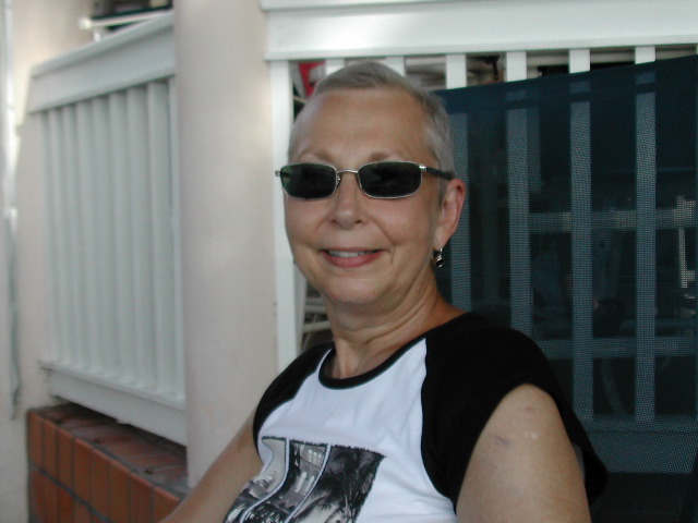 Sheila at Pool