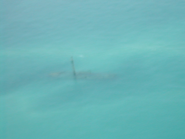 Shipwreck from Air 1