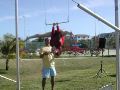 Corey practicing